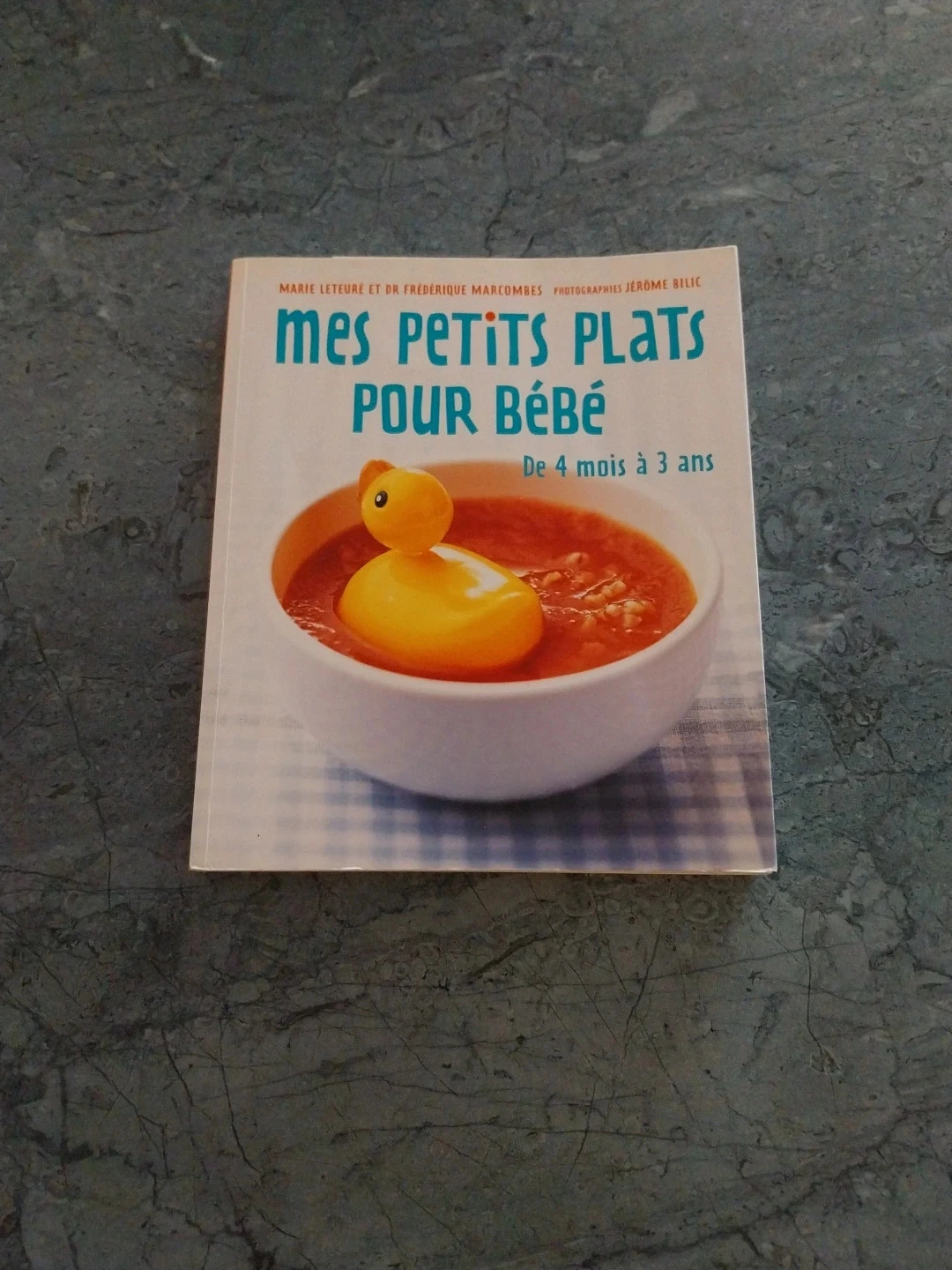 Livre de recettes "mes petits plat pour bébé"